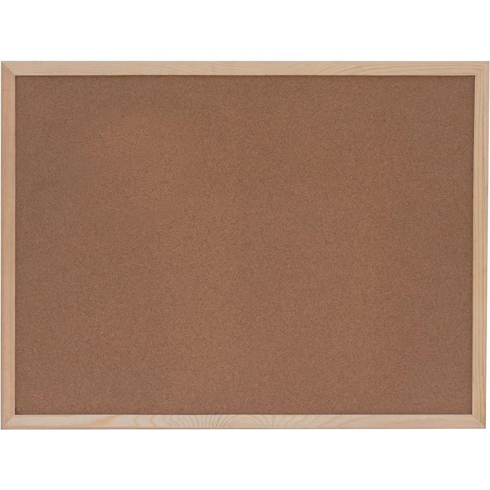 Tabla iz plute z lesenim okvirjem Optima 40x60 cm