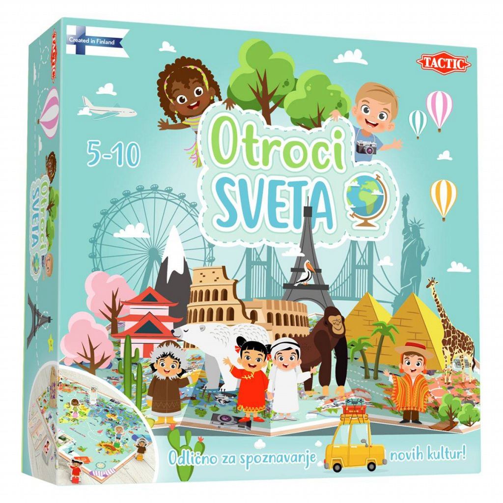 Otroci sveta družabna igra