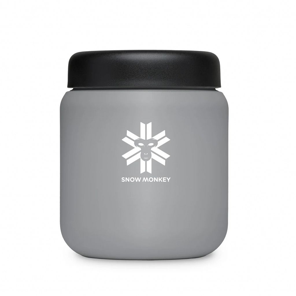 Termo posoda Snow Monkey Foodie Maxi 0.7 L Svetlo siva