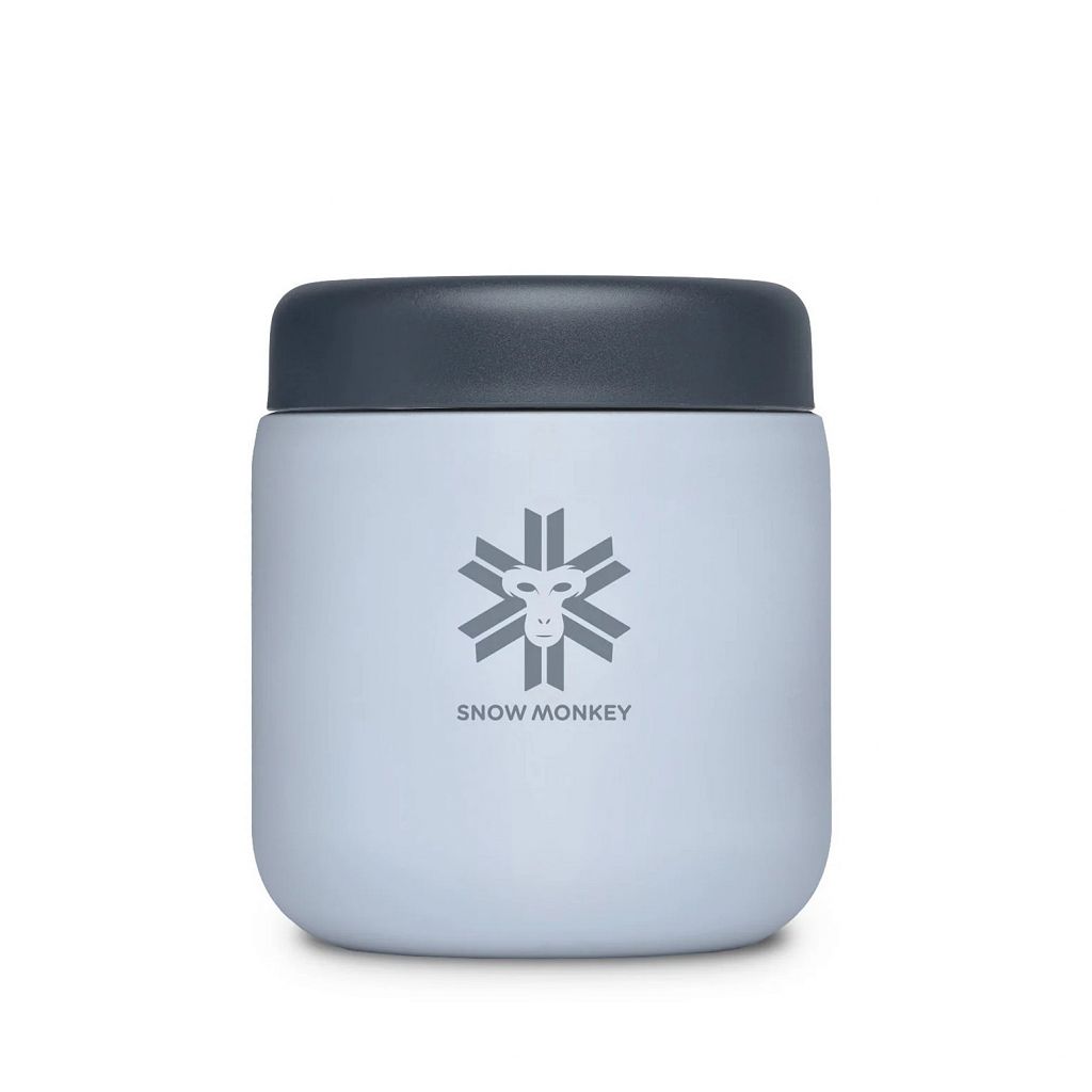 Termo posoda Snow Monkey Foodie Midi 0.48 L Arktično modra