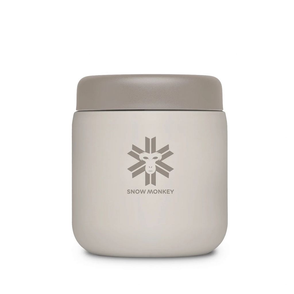 Termo posoda Snow Monkey Foodie Midi 0.48 L Rjava