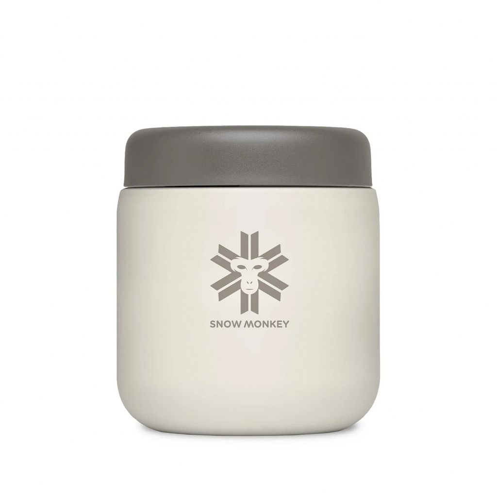 Termo posoda Snow Monkey Foodie Midi 0.48 L Svetlo rjava