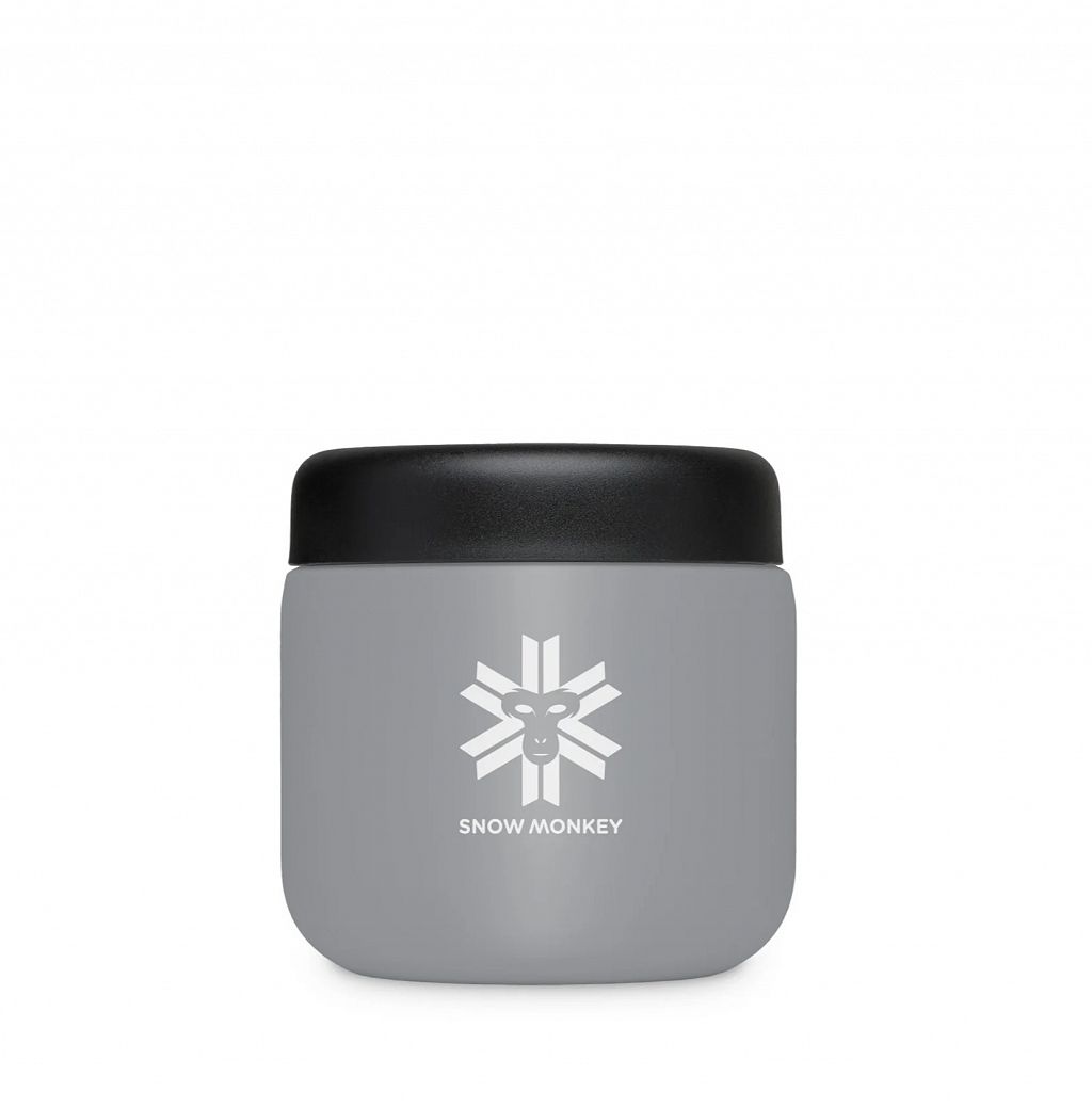 Termo posoda Snow Monkey Foodie Mini 0.35 L Svetlo siva