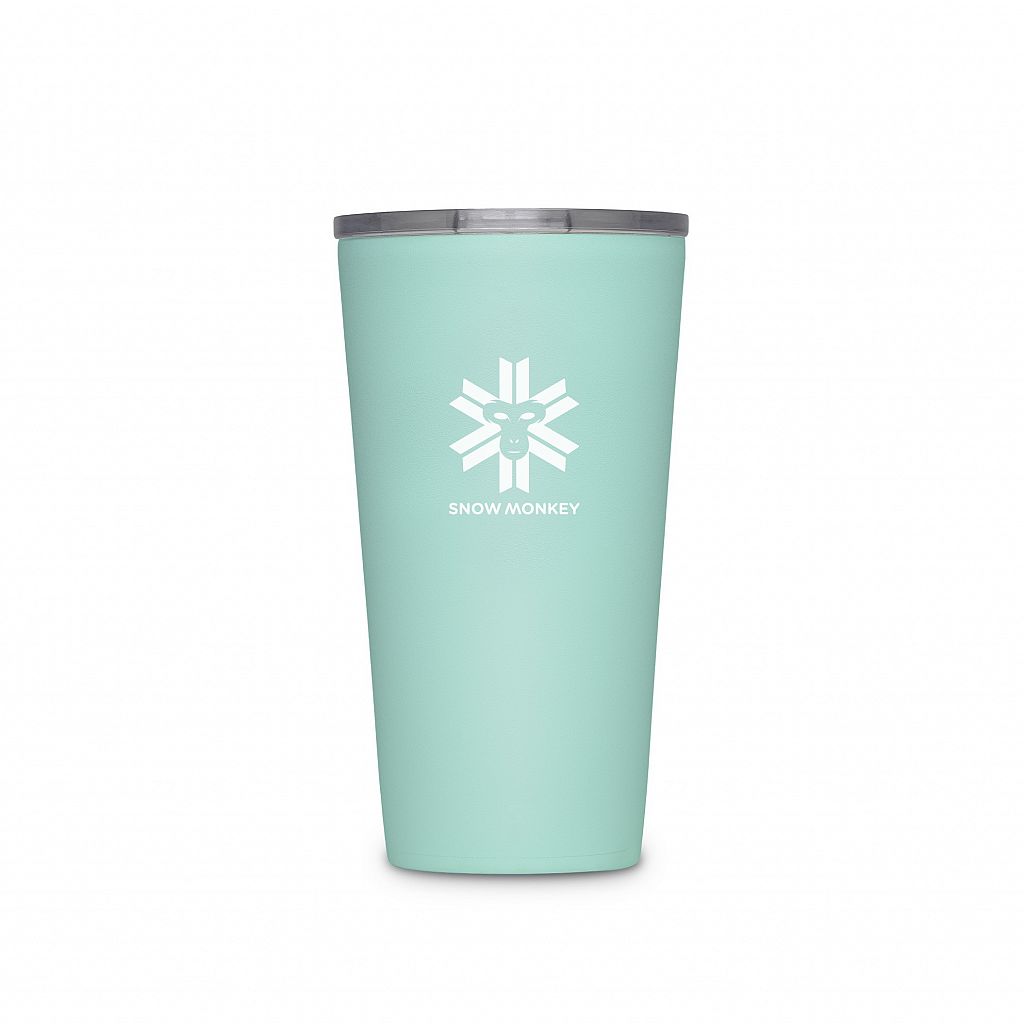 Termo lonček Snow Monkey Enjoyer 0.47 L Mint