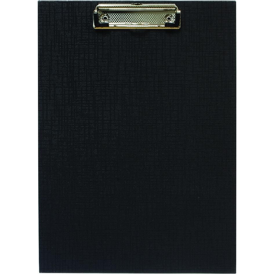 Vpenjalna kartonska mapa A4 Optima Črna