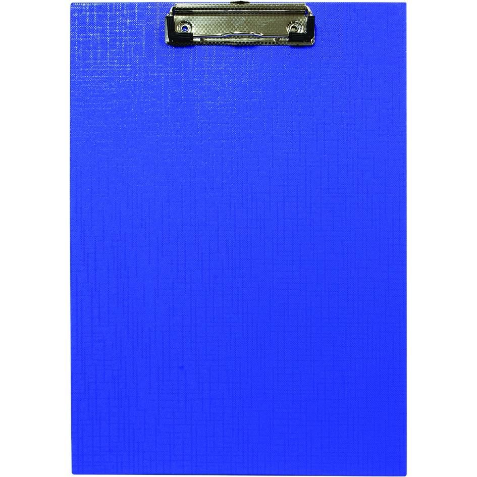 Vpenjalna kartonska mapa A4 Optima Modra