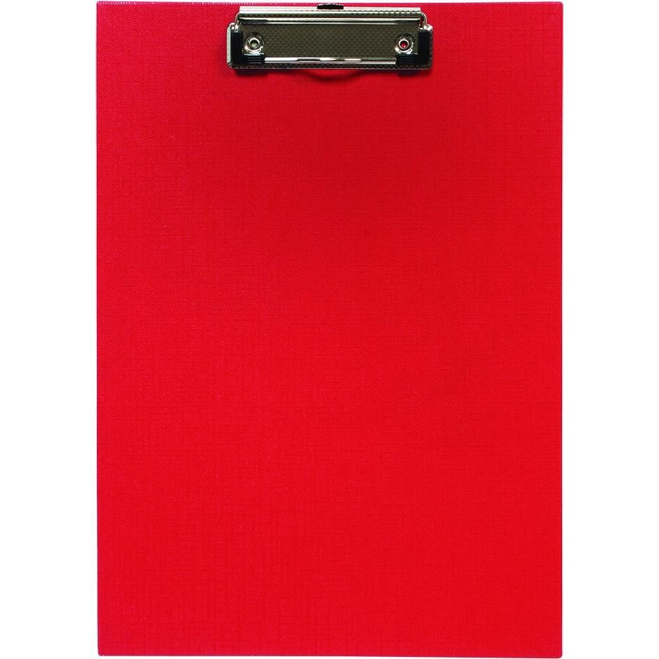 Vpenjalna kartonska mapa A4 Optima Rdeča
