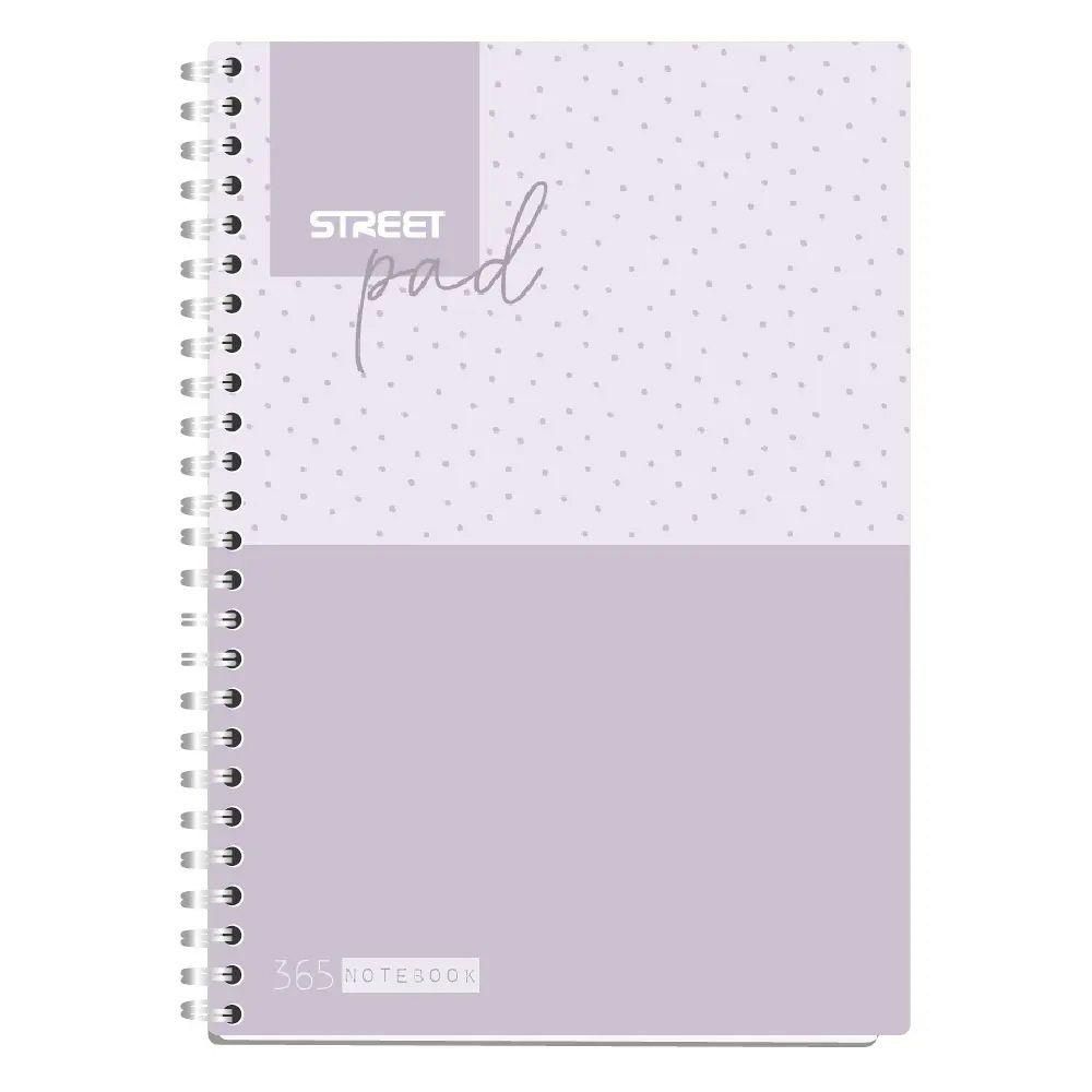 Spiralni blok A5 črte S.PAD Dots 