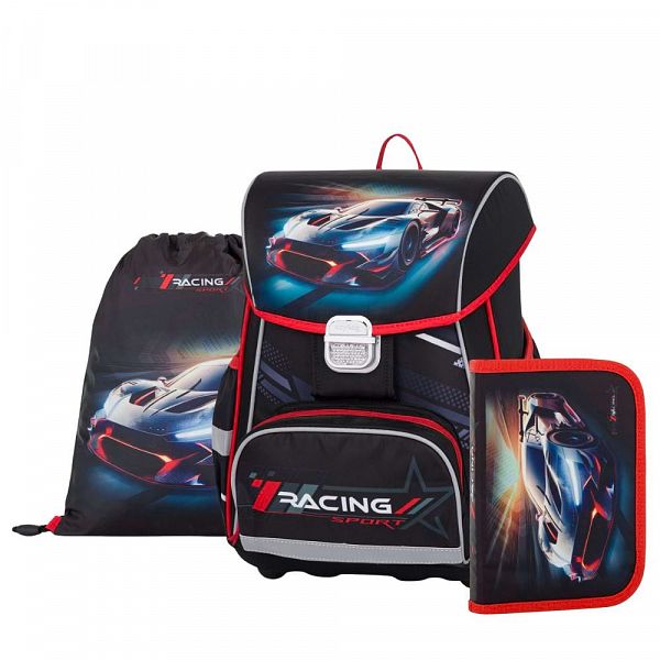 3-delni šolski set za prvošolčke Oxybag ABC One Car