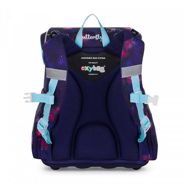 Šolska torba ABC Oxybag Premium Butterfly
