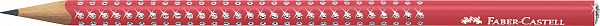 Svinčnik FC Grip Sparkle HB rdeč