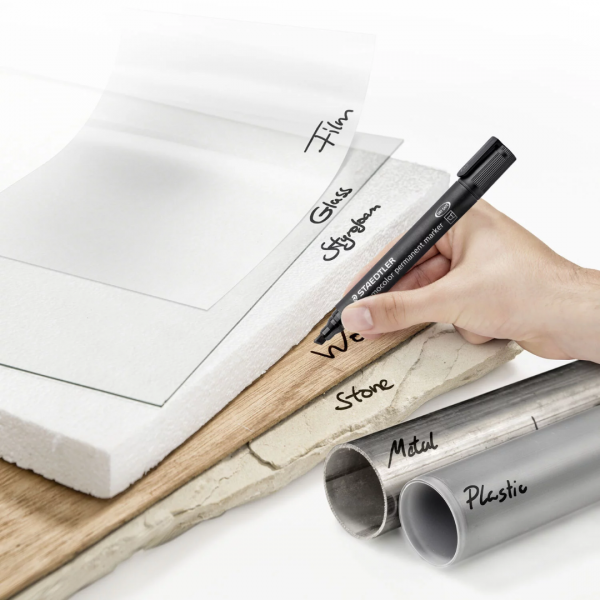Flomaster Staedtler Lumocolor s poševno konico več barv