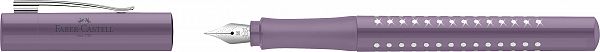 Nalivno pero FC Grip Sparkle M violet metallic