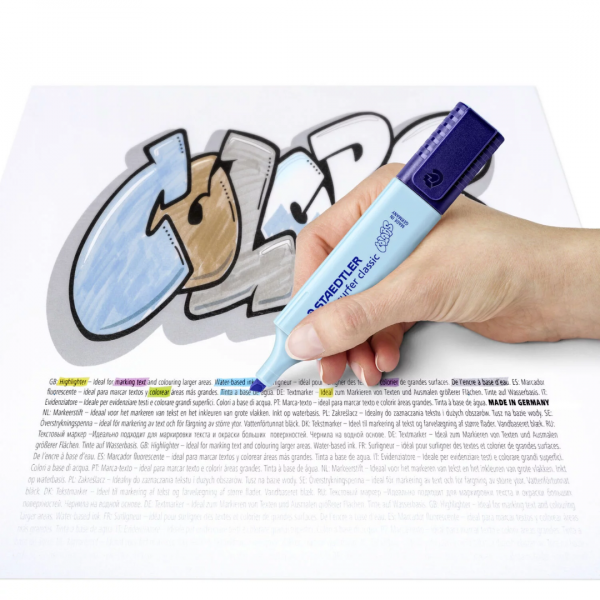 Označevalec teksta Staedtler Classic več barv
