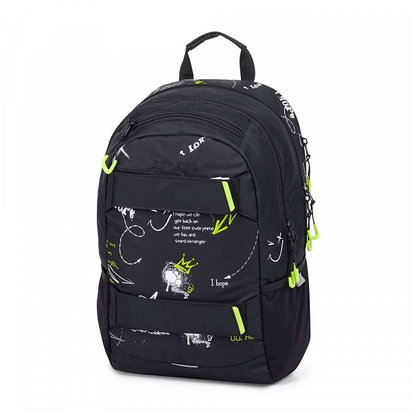 Šolski nahrbtnik OXYBAG Oxy Sport Graffiti + peresnica