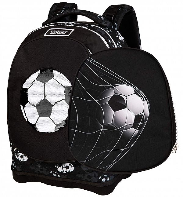 Šolska torba Target Superlight 2 Face Petit Football Fun