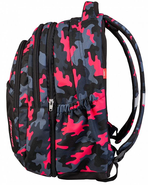 Nahrbtnik Target 2v1 Curved Camouflage Pink