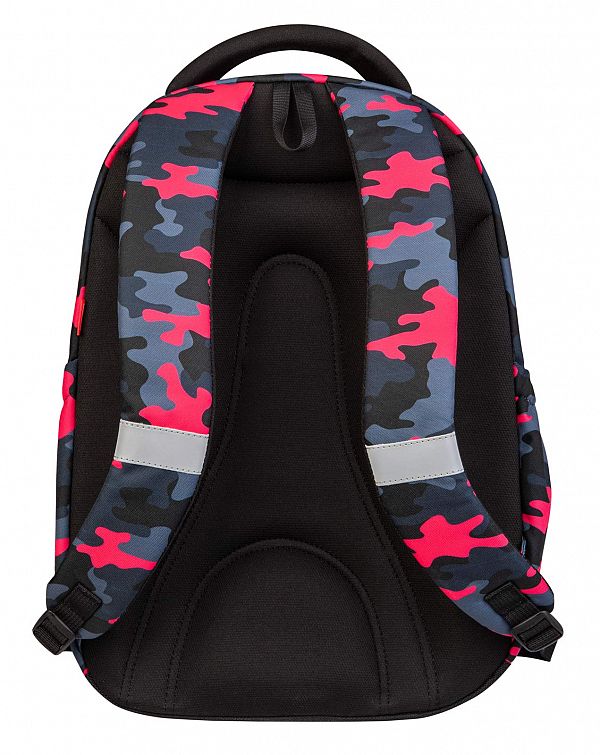 Nahrbtnik Target 2v1 Curved Camouflage Pink