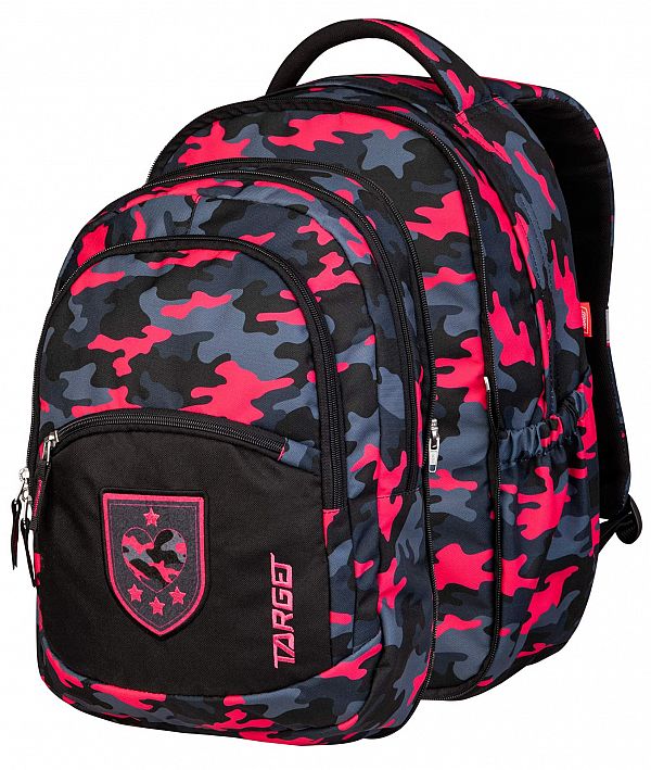 Nahrbtnik Target 2v1 Curved Camouflage Pink