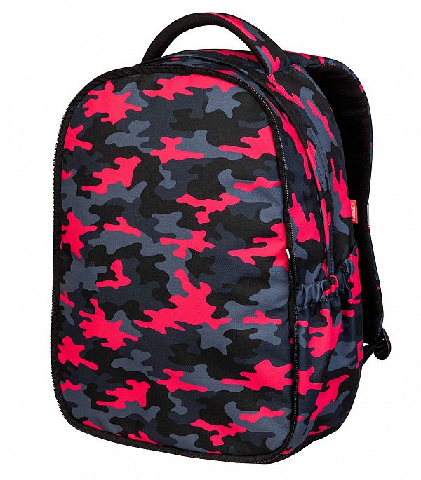 Nahrbtnik Target 2v1 Curved Camouflage Pink