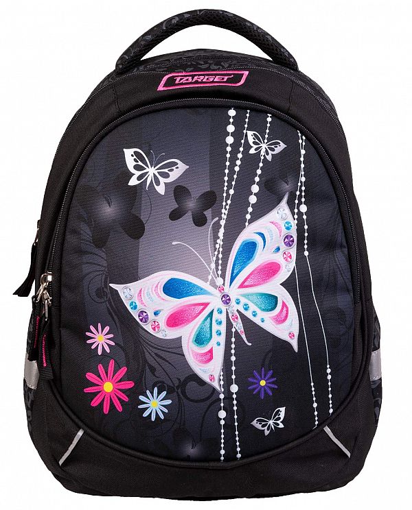 Šolska torba Target Superlight Petit Soft Jewel Butterfly