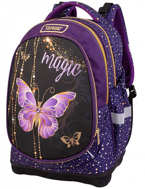 Šolska torba Target Superlight 2 Face Petit Mystical Butterfly