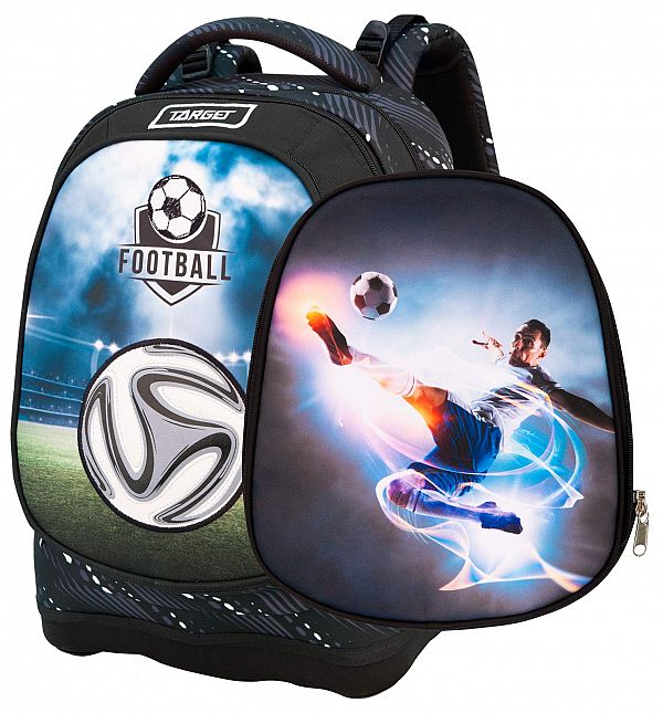 Šolska torba Target Superlight 2 Face Petit Football Action