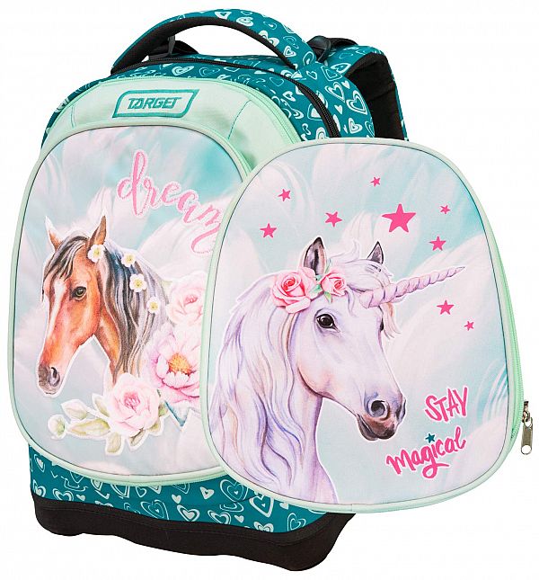 Šolska torba Target Superlight 2 Face Petit Magical Ride