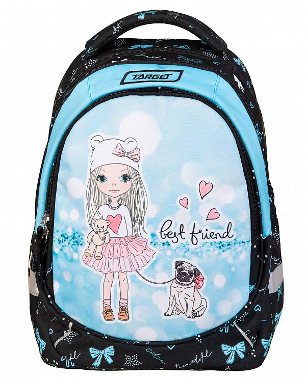 Šolska torba Target Superlight Petit Soft Best Friend