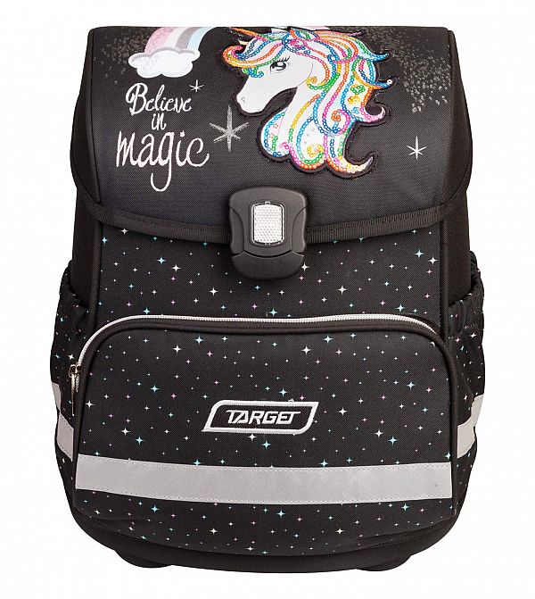 Šolska torba Target GT Click Rainbow Unicorn