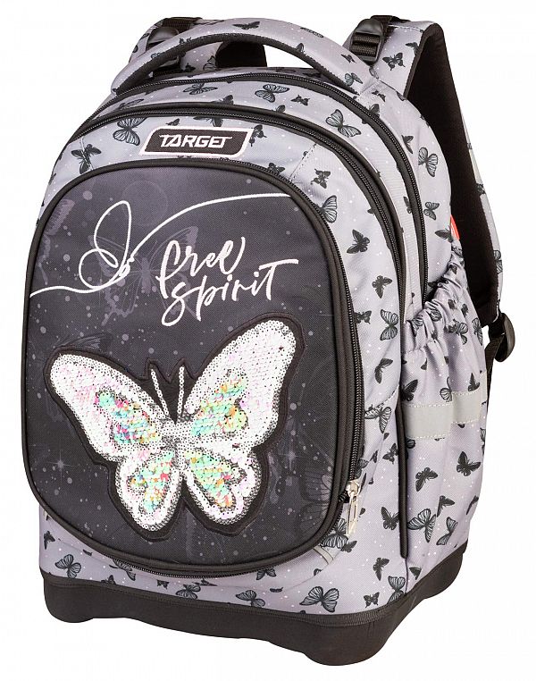 Šolska torba Target Superlight 2 Face Butterfly Spirit