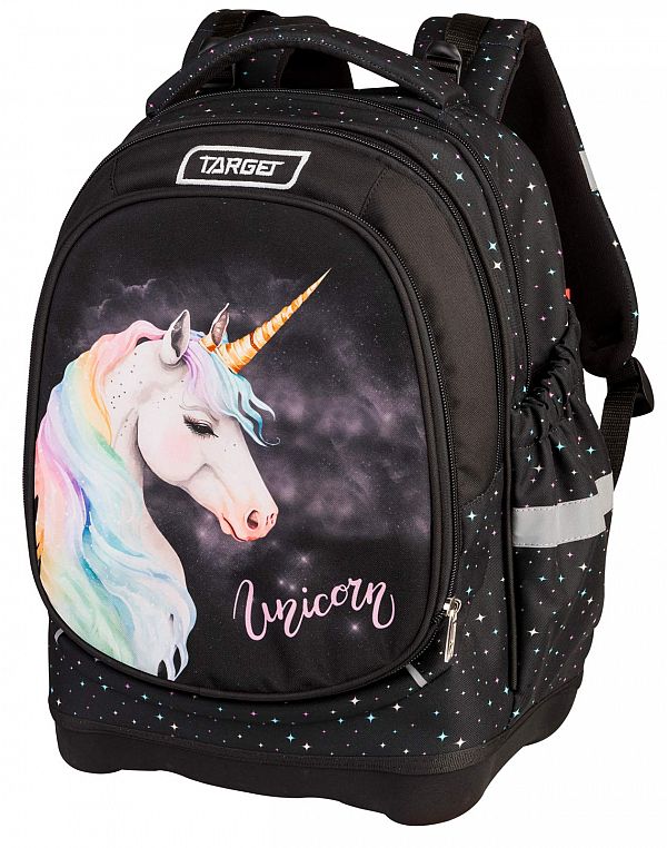 Šolska torba Target Superlight 2 Face Rainbow Unicorn