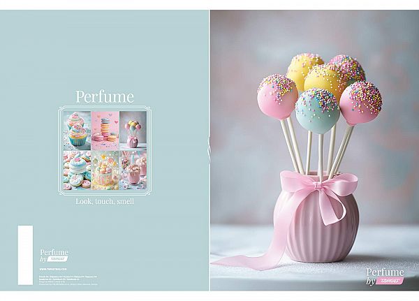 Zvezek A4 1cm karo Target Perfume 54L