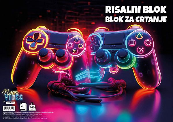 Risalni blok A3 Target 20L Neon Vibes