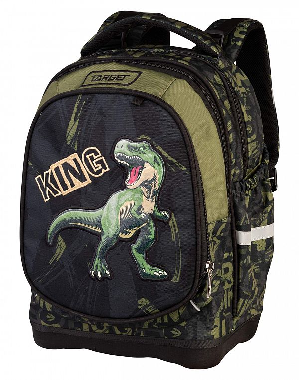 Šolska torba Target Superlight 2 Face Dino King