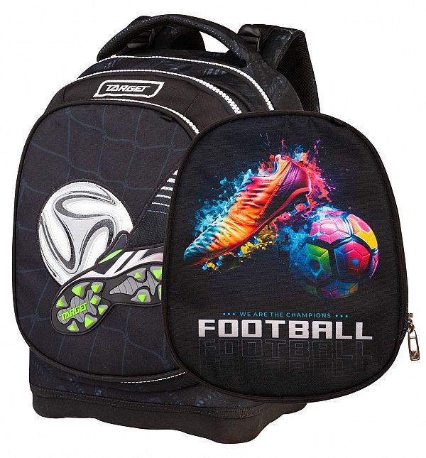 Šolska torba Target Superlight 2 Face Football