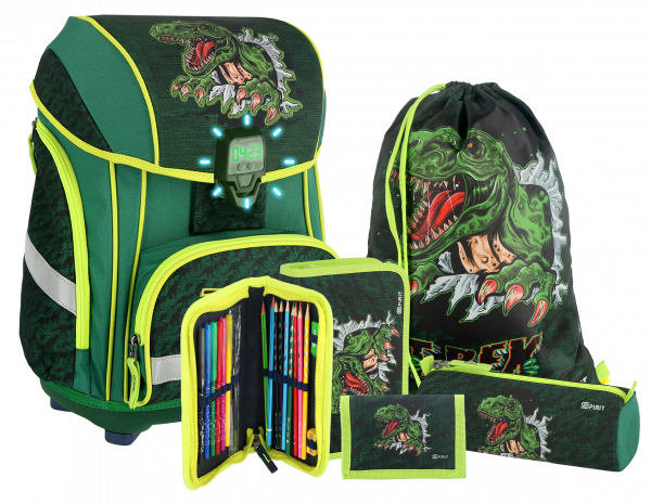 Šolski 5-delni set Smart Premium T-REX