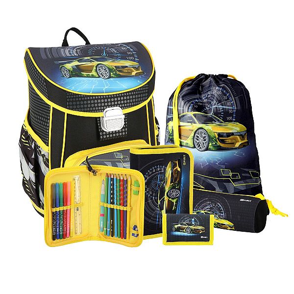 5-delni šolski set za prvošolčke Spirit Vision Racer
