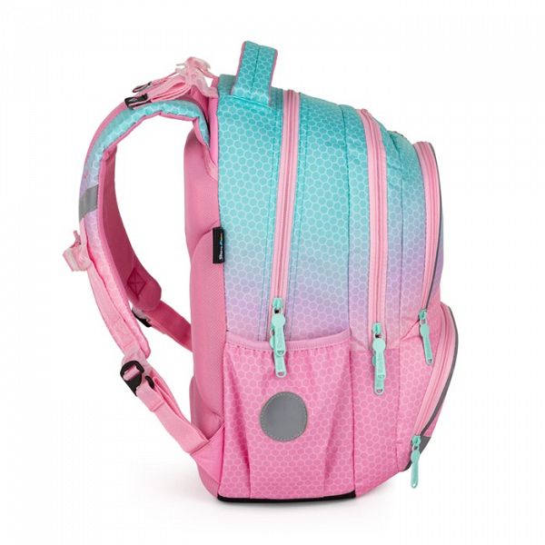 3-delni šolski set Oxybag Next Ombre Pink