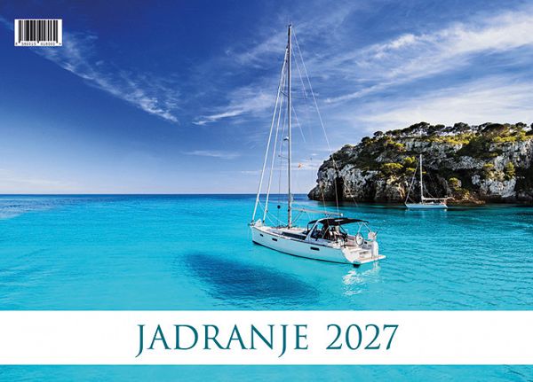 Koledar stenski 2027 JM Jadranje 