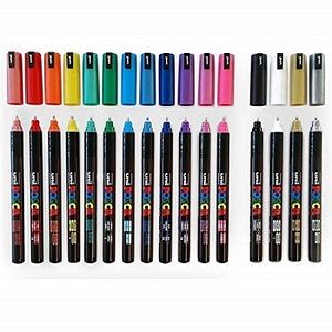 Set Markerjev Posca 1M 16/1