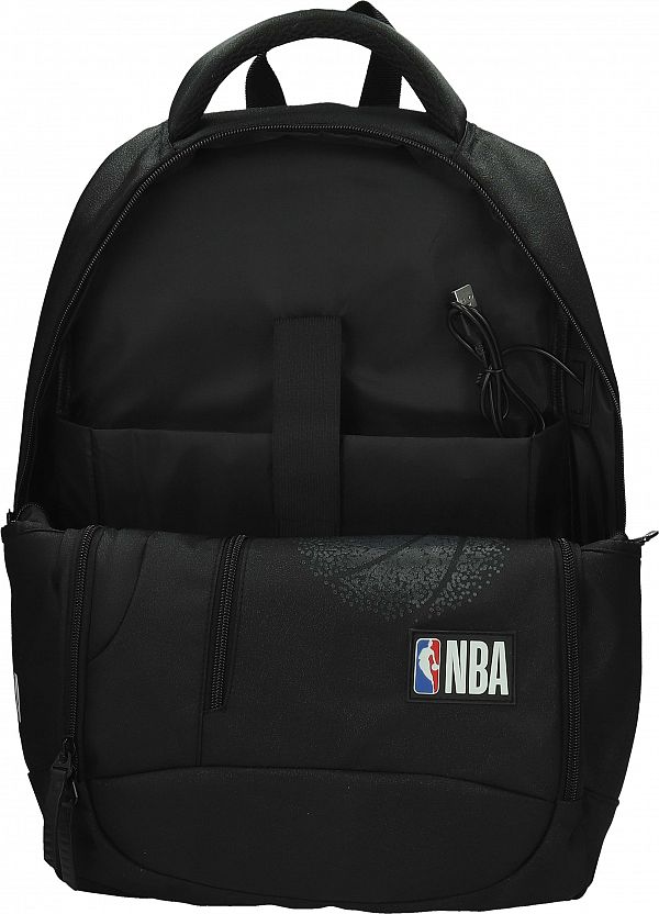 Šolski nahrbtnik Street Round NBA Black