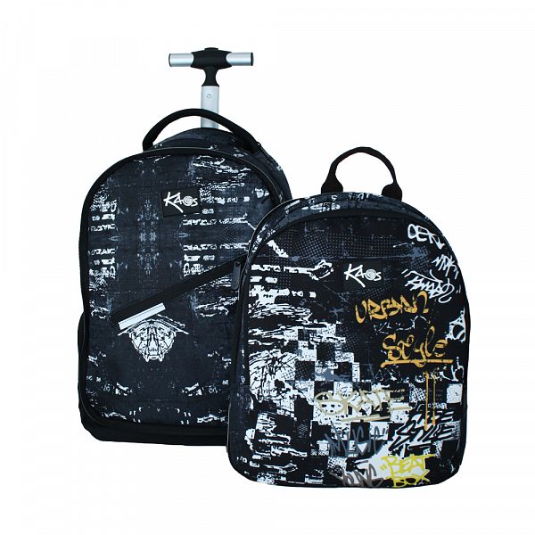 Nahrbtnik na kolesih Kaos Trolley 2v1 JAG