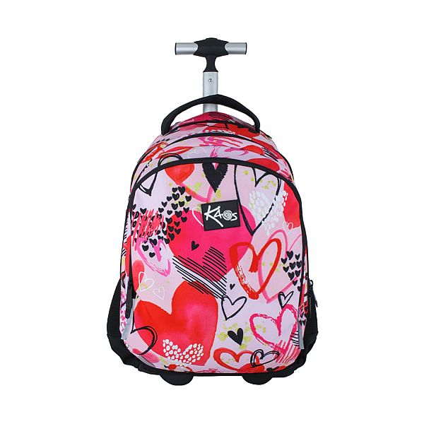 Nahrbtnik na kolesih Kaos Trolley 2v1 Heart Queen