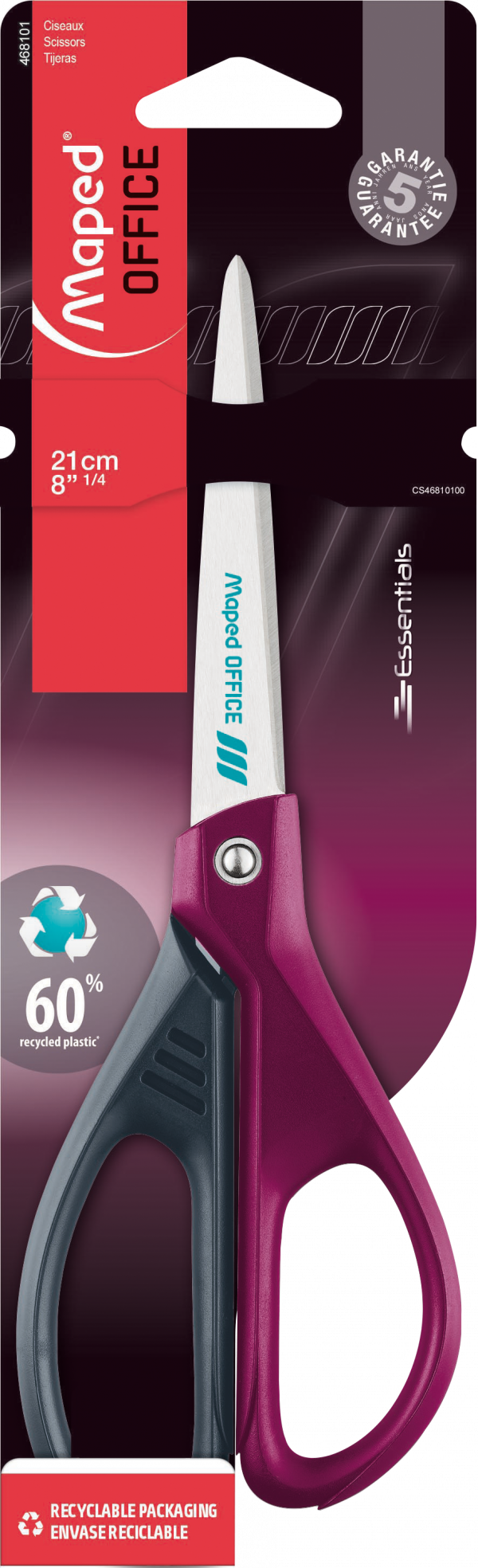 Škarje Maped Essentials Deco 21cm