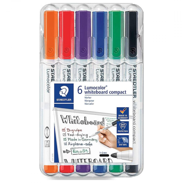 Flomastri Staedtler Lumocolor Whiteboard z univerzalno konico 6/1