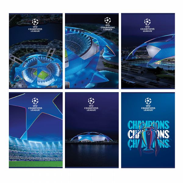 Zvezek A4 črte Street Uefa Champions League