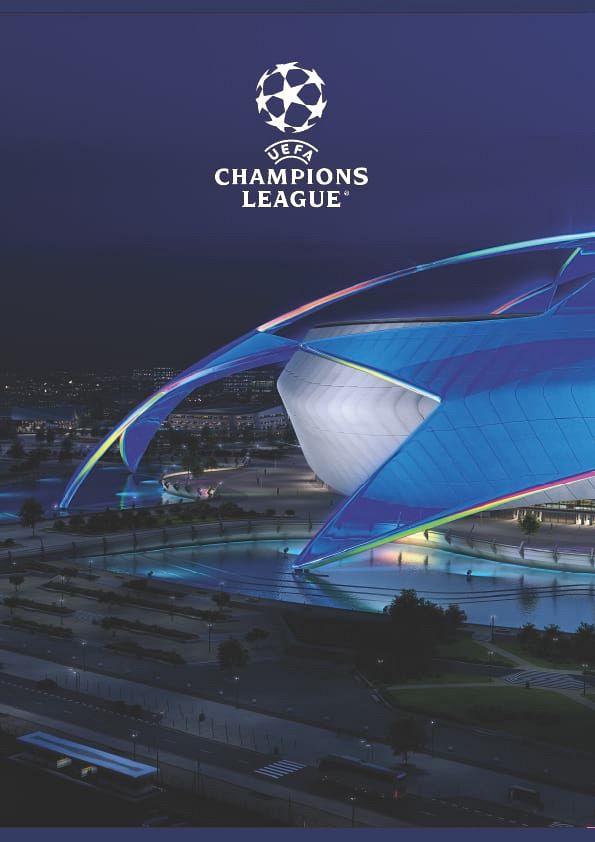 Zvezek A4 črte Street Uefa Champions League