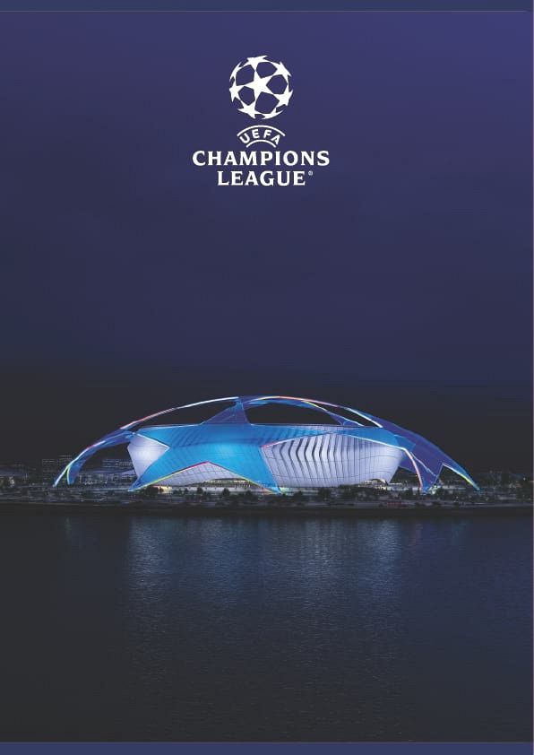 Zvezek A4 črte Street Uefa Champions League