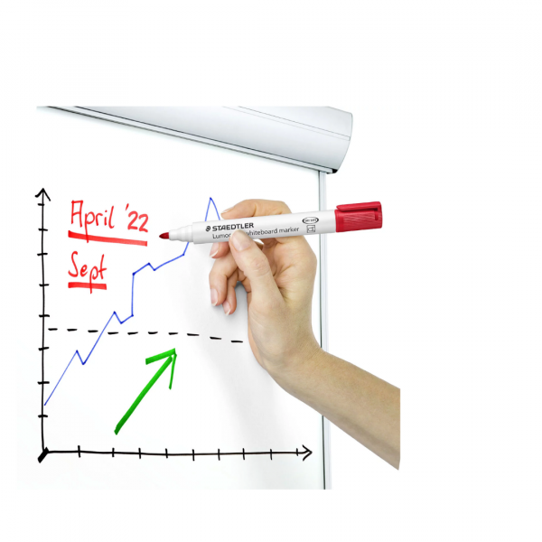 Flomaster Staedtler Lumocolor Whiteboard z okroglo konico več barv